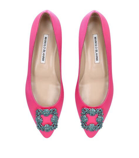 Manolo Blahnik Hangisi Flat (Women) 